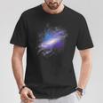 Galaxy Space Planets Universe Stars Moon Astronomer T-Shirt Lustige Geschenke