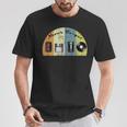 Gamer Dj Never Forget Nostalgia intage Retro T-Shirt Lustige Geschenke