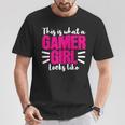 Gamer Gaming Zocken Zockerideospiele Streamer T-Shirt Lustige Geschenke