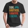 Gamer Nager 8 Oder 12 Jahre Sohn Bruder Gaming Legend T-Shirt Lustige Geschenke