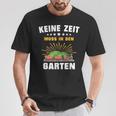 Gartenbahn Steam Train Model Railway Garden Slogan T-Shirt Lustige Geschenke