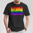 Gay Lion Pride Flag Rainbow Queer Lion T-Shirt Unique Gifts