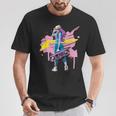 Graffiti Boombox Girls' Hip Hop T-Shirt Lustige Geschenke