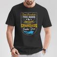 Some Grandads Feed Ducks Awesome Grandads Scuba Dive T-Shirt Unique Gifts