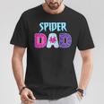 Groovy Spider Dad Matching Family Birthday Girl Party T-Shirt Funny Gifts
