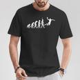 Handball Evolution Fun Handball Player Handballer T-Shirt Lustige Geschenke