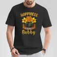 Happiness Is Being A Bubby Cute T-Shirt Funny Gifts