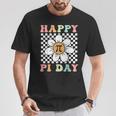 Happy Pi Day Groovy Daisy Flower Pi Symbol 314 Math Lover T-Shirt Personalized Gifts