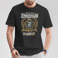 Het Is Een Zimmermann Ding Je Zou Het Niet Begrijpen Zimmermann Naam T-Shirt Lustige Geschenke