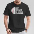 I Hit 100 Days Of School Baseball 100Th Day Of School Boys T-Shirt Unique Gifts