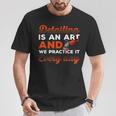 Hombre Detallar Es Un Arte Y Lo Practicamos Todos Los Días Pulido Camiseta unisex Regalos divertidos