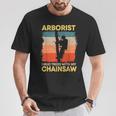 Homme Citation D'arboriste Amusante En Forme De Bûcheron T-Shirt Cadeaux drôles