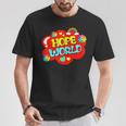 Hope World Colorful T-Shirt Unique Gifts Hope World Colorful T-Shirt Unique Gifts