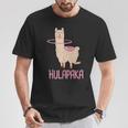 Hulapaka Alpaca Lama Hula Hooping Hoops Hoop Dance Hullern T-Shirt Lustige Geschenke