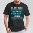 Ich Bin Stolzer Schlagereltern Ich Bin Stolzer Schlager T-Shirt Lustige Geschenke