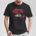 Ich Habe Einen Sheltie Sheltie Lovers Shetland Sheepdog T-Shirt Lustige Geschenke