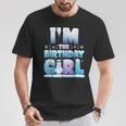 I'm The Birthday Girl Winter Snowflake Matching Family T-Shirt Funny Gifts