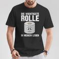 The Most Important Role Sarcasm Humour Slogan T-Shirt Lustige Geschenke