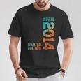 Impresionante Edición Limitada Abril 2014 Retro 2014Intage 2014 Camiseta unisex Regalos divertidos