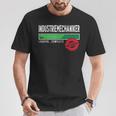 Industrial Mechanic Training Test Passed T-Shirt Lustige Geschenke