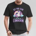 Ist Mir Egal Ich Bin Ein Einhorn T-Shirt Lustige Geschenke