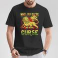 Who Jah Bless No Man Curse Reggae Lover Rasta T-Shirt Lustige Geschenke