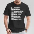 Jesus Christian Church Religion God Idea T-Shirt Lustige Geschenke