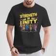 Juneteenth 1865 A Legacy Of Strength In Unity And Freedom T-Shirt Unique Gifts