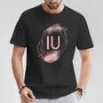 K-Pop Coréen I Love You Hand Letters Iu Together T-Shirt Cadeaux drôles