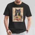 Kawaii Noodles Soup Anime Japanese Ramen Cat Ns Girls T-Shirt Personalized Gifts
