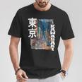 Kawasaki City Retro Japanese Aesthetic Streets Of Kawasaki T-Shirt Lustige Geschenke