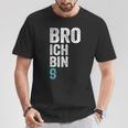 Kinder Bro Ich Bin 9 Jahre Alt Birthday 9Th Birthday T-Shirt Lustige Geschenke