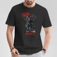 Krampus Is Coming Lauf Wenn Du Kannst T-Shirt Lustige Geschenke