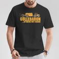 Landillage Güllebaron Attack With Poo Farmer T-Shirt Lustige Geschenke