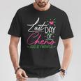 Last Day Of Chemo God Is Faithful Breast Cancer Awareness T-Shirt Unique Gifts