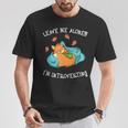 Leave Me Alone I'm Introverting T-Shirt Unique Gifts