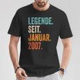 Legend Since January 2007 17 Years T-Shirt Lustige Geschenke