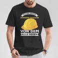 Legendary Construction Manager Builder Construction Site Saying T-Shirt Lustige Geschenke