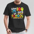 Level 100 Days Of School Completed Gaming Gamer Boy T-Shirt Unique Gifts