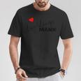 Lieblingsmann Geschenk Freund Mann Partner Liebe Beziehung T-Shirt Lustige Geschenke