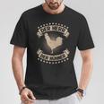 The Lord Of The Chickens Poultry Farmers Chicken S T-Shirt Lustige Geschenke