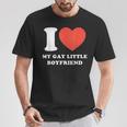 I Love My Gay Little Boyfriend T-Shirt Personalized Gifts