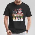 I Love Being Grandma Snowman Christmas Xmas Family Matching T-Shirt Unique Gifts