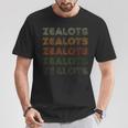 Love Heart Zealots Grunge Vintage Style Black Zealots T-Shirt Unique Gifts