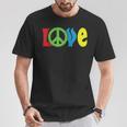 Love Peace Sign Symbol World Planet Freedom Hippie Kindness T-Shirt Unique Gifts