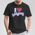 I Love Wolfgang T-Shirt Lustige Geschenke