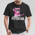 Lustiges Kostüm Apres Skifahren Snowboarden Wild Pisten-Sau T-Shirt Lustige Geschenke