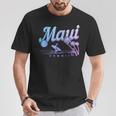 Maui Hawaii Surf Plageintage Souvenir Surf Surfer T-Shirt Cadeaux drôles
