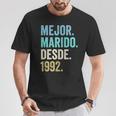 Mejor Marido Desde 1992 33 Aniversario De Boda 33 Años Camiseta unisex Regalos divertidos