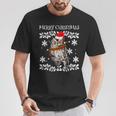 Merry Christmas Ornament Whiskered Screech-Owl Ugly Xmas T-Shirt Unique Gifts